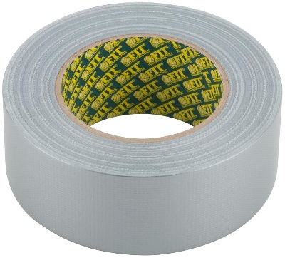 Лента клейкая универсальная армированная "Ductape" 48ммх50м FIT 11750