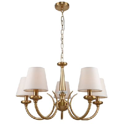 Люстра Carissa 2073-305 5хE14 40Вт классика Rivoli Б0055517