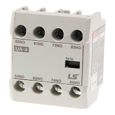 Контакт дополнительный UA-4 3NO+1NC LS Electric 83361634050