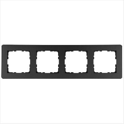 Рамка 4-м G-Flex антрацит Jasmart G1104B