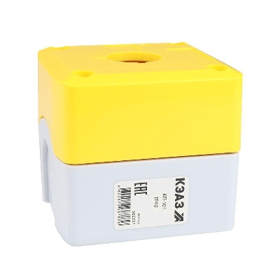 Корпус кнопочного поста КП-101 желт. 1 отв. IP40 КЭАЗ КЭАЗ 362237