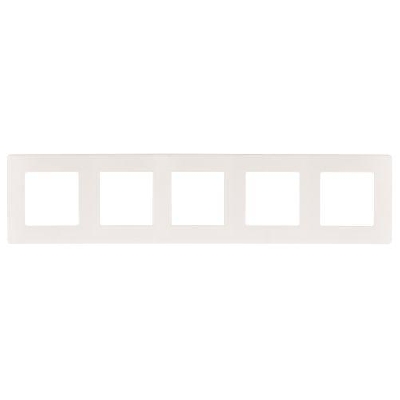 Рамка 5-м 12-5105-01 сатин бел. Эра Б0052539