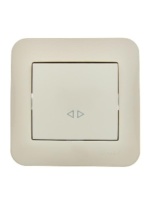 Выключатель промежуточный 1-кл.СП ASTI 10А IP20 в сборе крем. LEZARD 7081-0303-107