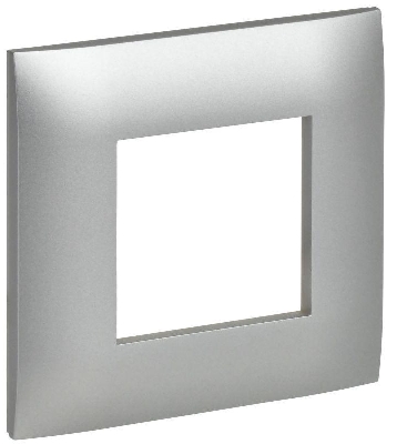 Рамка 1-м SKANDY SK-F01S серебр. IEK SK-M12-K23