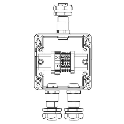 Коробка клеммная взрывозащ. TBE-A-12-(2xCBC.2-2xCBC.2(i)-2xTEO.2)-2xKAEPM2MHK-20(A)-1xKAEPM2MHK-20(C)1Ex e IIC Т5Gb / Ex tb IIIC T95град.C Db IP66 алюм. DKC 1201.121.22.11C