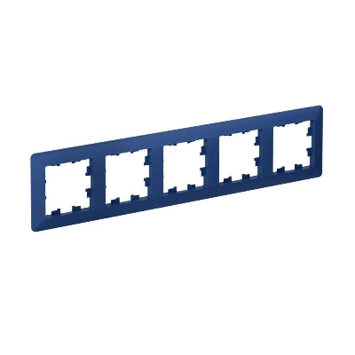 Рамка 5-м AtlasDesign Air аквамарин/дым. черн. SE ATN221105