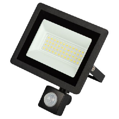 Прожектор светодиодный уличный LPR-042-2-65K-050 50Вт 6500К 4000лм IP44 регулируемый ИК датчик Эра Б0064292