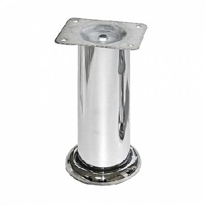 Ножка круглая нерегулируемая d50х60мм метал. хром Tech-Krep/Zitar 148576