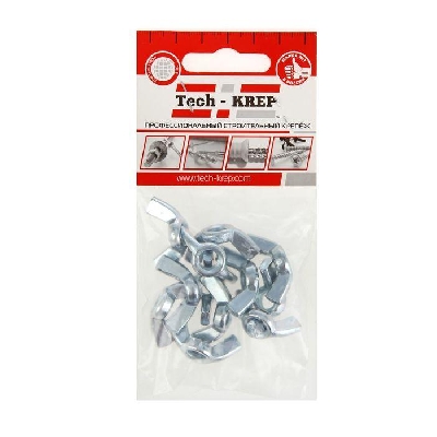 Гайка барашковая М8 DIN 315 (уп.12шт) Tech-Krep/Zitar 111276