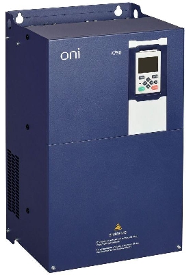 Преобразователь частоты K750 380В 3ф 37-45кВт 75-91А со встроен. тормозом ONI K750-33-3745TM