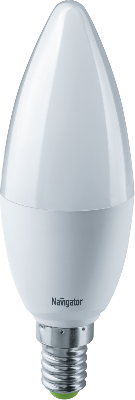 Лампа светодиодная 61 326 NLL-C37-8.5-230-6.5K-E14-FR 8.5Вт свеча матовая 6500К холод. бел. E14 730лм 176-264В Navigator 61326
