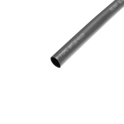 Трубка термоусадочная двустенная клеевая 9/3 (3:1) черн. 1м Rexant 26-0009