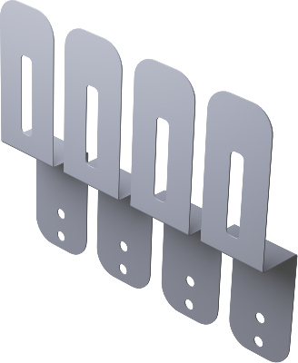 Комплект кронштейнов 98 323 ДВО-Грильято Innolux 98323