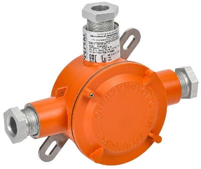 Коробка распределительная взрывозащ. ВРК-31-24-1-d с 3 вводами IEK VRK11-34-3-24-D