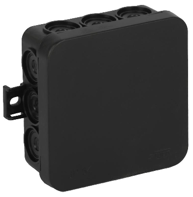 Коробка распределительная ОП Тусо 85х85х35мм УХЛ1 черн. Ruvinil 67093Ч