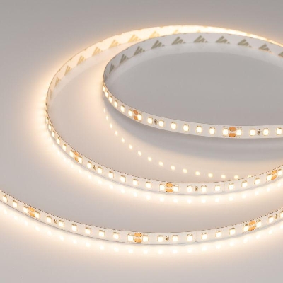 Лента светодиодная RT-A128-8mm 24V Warm 2700К 10Вт/м IP20 высок. эффект. 150 лм/Вт (уп.5м) Arlight 0387591