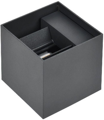 Светильник светодиодный 5111 6Вт 4000К IP65 уличный настенный сер. IEK LT-DBU0-5111-006-40-K03