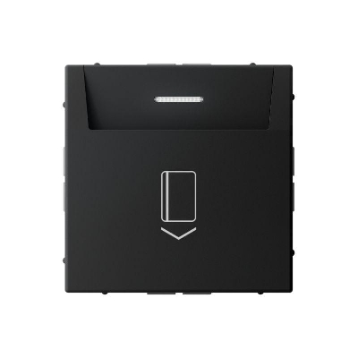 Выключатель карточный ArtGallery 10А без задержки времени быстрозажим. клем. карбон SE GAL001014S