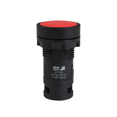 Кнопка OptiSignal Compact D22 С7-P-401 красн. 1НЗ XB7NA42 КЭАЗ 362027