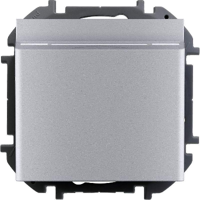 Выключатель Inspiria для гостиничных номеров механизм алюм. IEK 673802