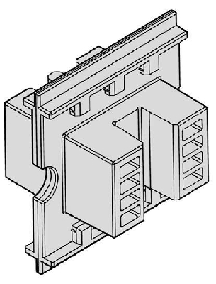 Держатель шины медной L=50мм (уп.24шт) ABB 1STQ007426A0000