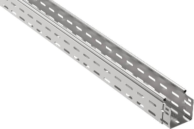 Лоток листовой перфорир. 80х80 L3000 сталь 1мм оцинк. IEK CLP10-080-080-100-3