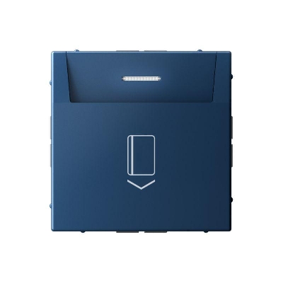 Выключатель карточный ArtGallery 10А без задержки времени быстрозажим. клем. аквамарин SE GAL001114S