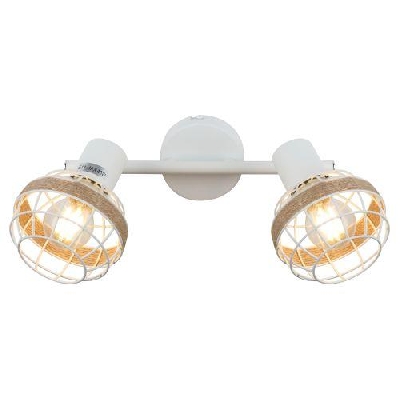 Светильник Anselma 7034-702 2хE14 40Вт настенно-потолочный спот поворотный Rivoli Б0051975