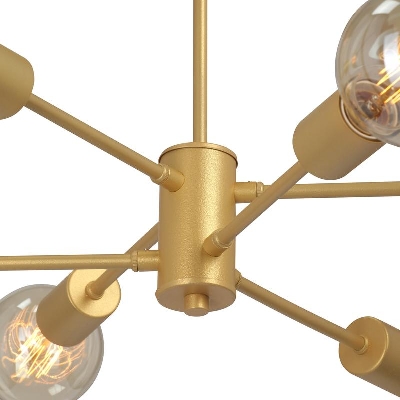 Люстра 6xE27 макс. 40Вт Vitaluce V3994-8/6PL