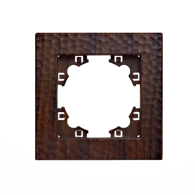 Рамка 1-м Афина фактурная венге Universal A10053-V