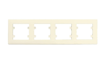 Рамка 4-м Karea RIZZ крем Makel 88010704