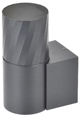 Светильник 5220 GU10 IP65 уличный настенный сер. IEK LT-UBU0-5220-GU10-1-K03