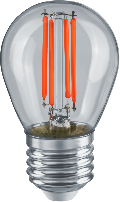 Лампа светодиодная 95 140 NLL-F-G45-5-230-R-E27 для гирлянд БелтЛайт красн. NAVIGATOR 95140