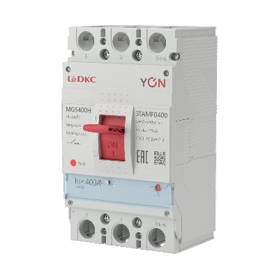 Выключатель автоматический MGS400 3P 320-400A 75kA YON MGS400H-3TAMF0400
