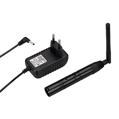Усилитель SMART-DMX-Transmitter Black (5В XLR3 Female 2.4G) (IP20 металл) Arlight 028416