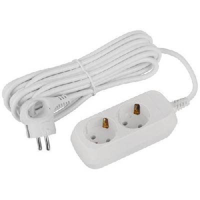 Удлинитель 2х5м с заземл. ПВС 3х1 UDL-16-250-E Greenline Эра Б0065014