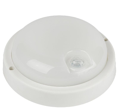 Светильник светодиодный SPB-201-3-65K-008 8Вт 6500К IP65 760лм ЖКХ с ИК датчиком движения бел. Эра Б0062529