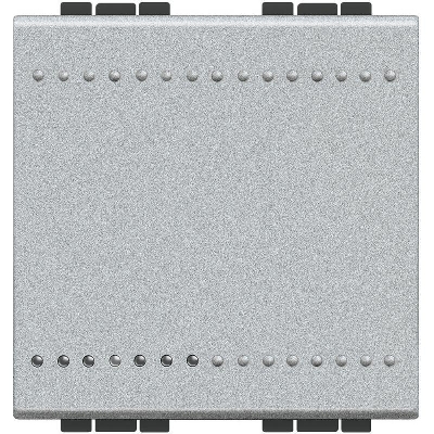 Выключатель 1-кл. 2мод. СП LivingLight 16А IP20 винтов. клеммы алюм. Leg BTC NT4001M2N