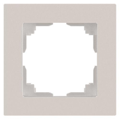 Рамка 1-м СП Accent 6-501-06 перламутр. Intro Б0063753