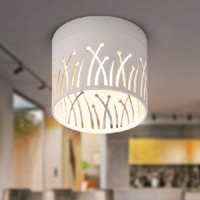 Светильник OL54 WH под лампу GX53 IP20 настенно-потолочный спот бел. Эра Б0061191