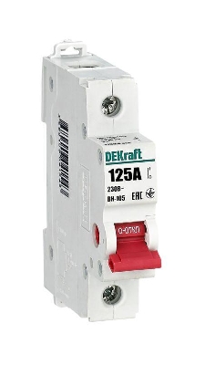 Выключатель-разъединитель ВН-105 ВН105-1P-125A DEKraft 17084DEK