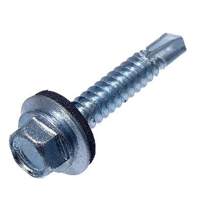 Саморез кровельный 5.5х51 цинк (уп.35шт) коробка СТРОЙМЕТИЗ 2070264