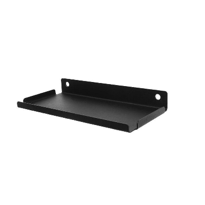 Полка для хранения 150x70мм металлическая настенная черн. Rexant 38-0671