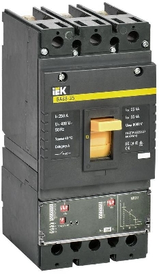 Выключатель автоматический 3п 250А 35кА ВА 88-35 электр. расцеп. MP 211 KARAT IEK SVA31-3-0250