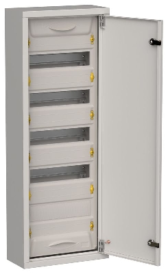 Корпус ЩРн-60 (1х60) TITAN 5 835х310х140 IP31 метал. сер. IEK TI5-50-N-060-31-7035
