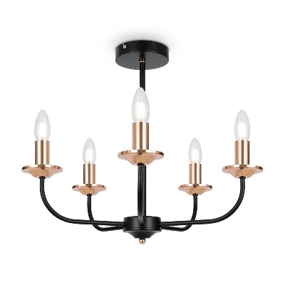 Светильник New Series 010 40Вт E14х5 IP20 потолочн. Freya FR4013CL-05GB