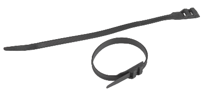 Стяжка кабельная для СИП 9х260 NO-224-593 черн. (уп.100шт) Эра Б0066056