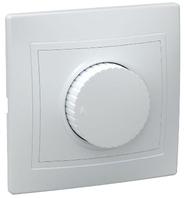 Светорегулятор поворот. СП КВАРТА IP20 ВСР10-1-0-КБ бел. GENERICA EDK10-K01-03-DM