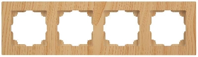 Рамка 4-м СП Accent 6-504-11 сосна Intro Б0063771