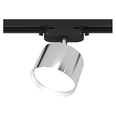 Светильник трековый ARTLINE поворотный 85х85х55мм. GX53 230В алюм. 4кв.м хром. Ritter 59859 0